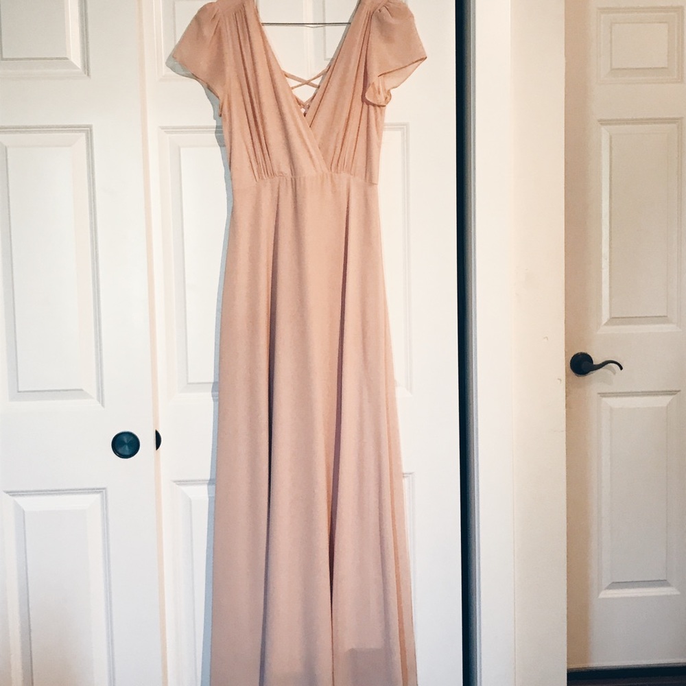 Mauve Bridesmaid Dress from Nordstrom